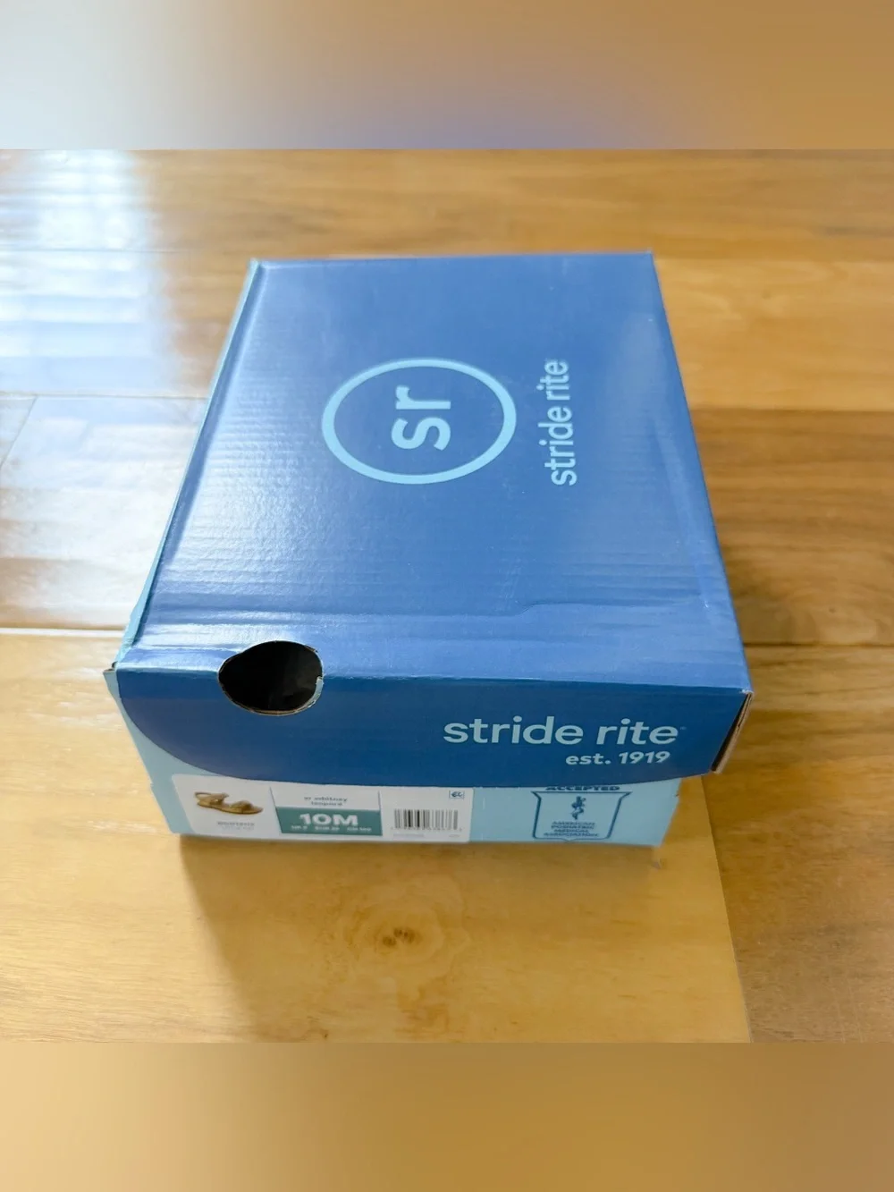Brand New Stride Rite Toddler Girls Whitney Leopard Sandals, Size 10, NWT